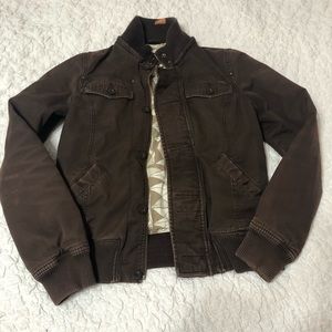 ✨2 for $9✨Aritzia TNA Maverick Jacket Brown